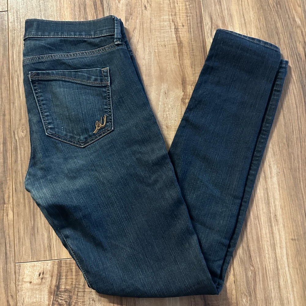 Express Dark Blue Skinny Jeans 4R